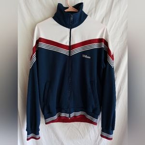 Vintage Wilson Polyester Track Jacket